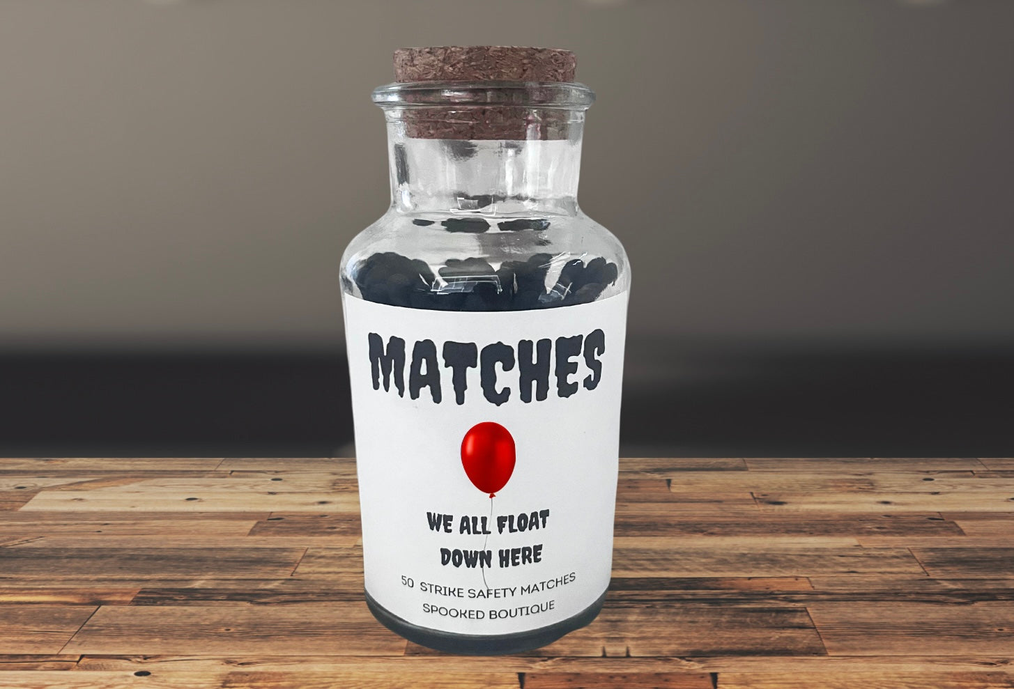 Match stick jars