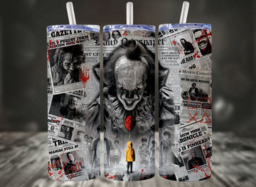 SPOOKY MAGAZINE TUMBLER