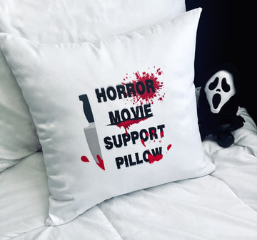 HORROR MOVIE SUPPORT PILLOWCASE COVER