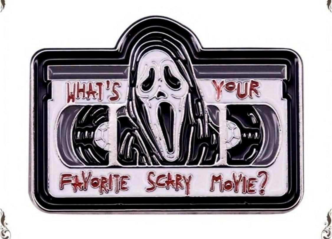 SCREAM VHS PIN