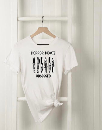 HORROR MOVIE OBSESSED T-SHIRT