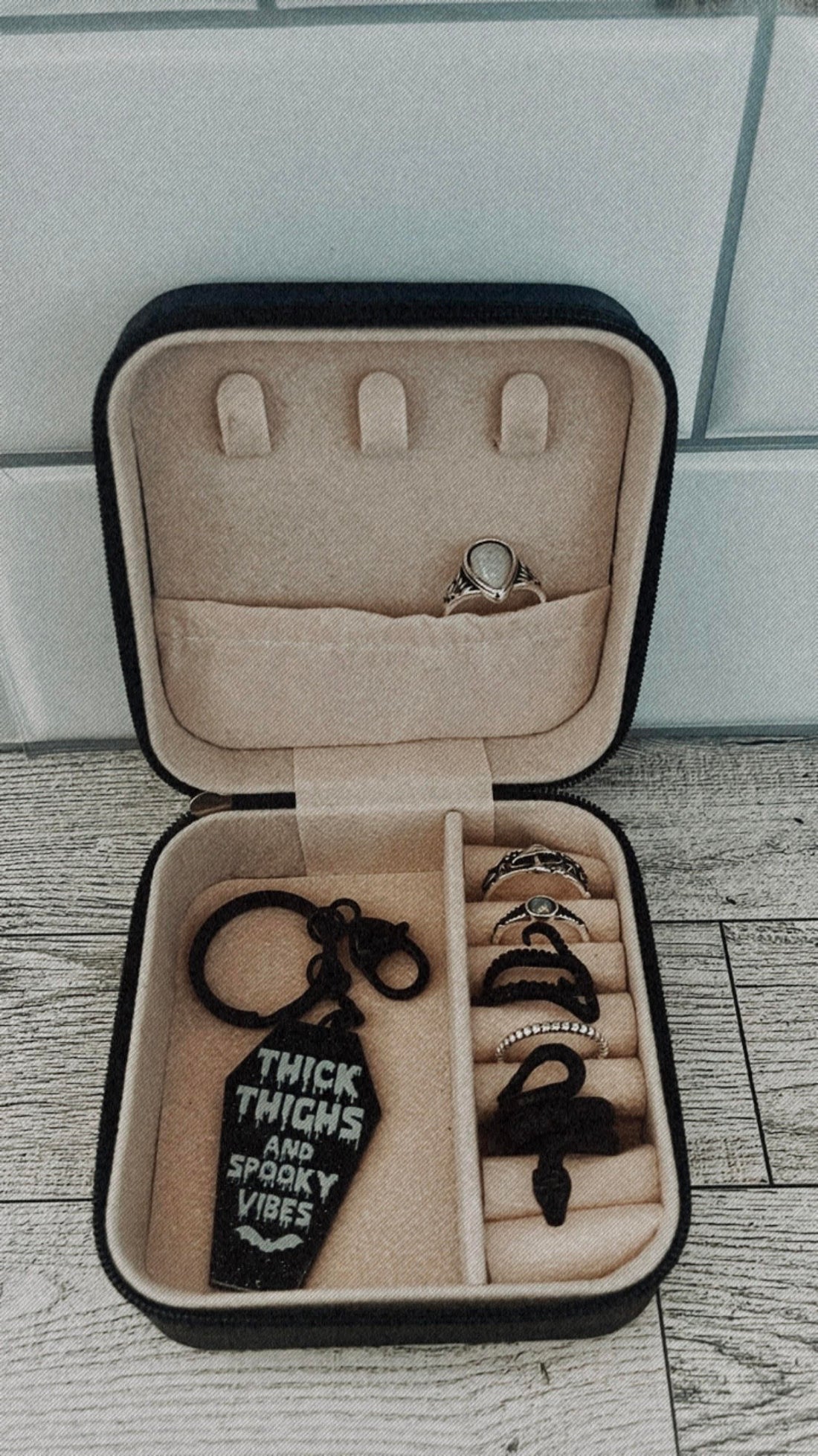 SPOOKY VIBES JEWELRY CASE