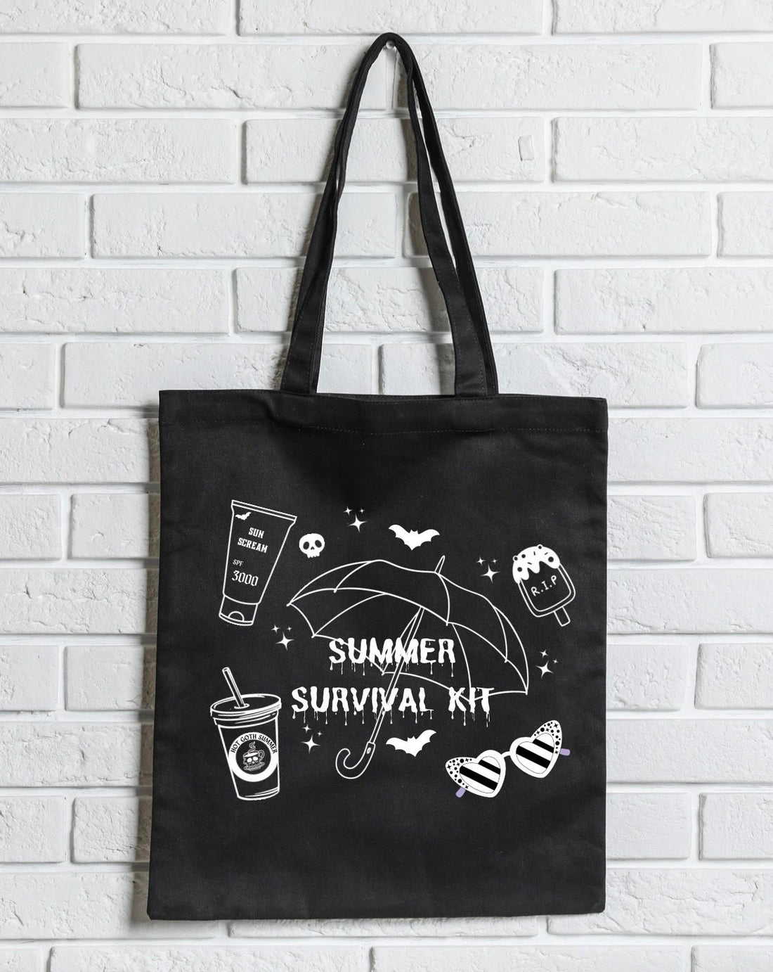 SUMMER SURVIVAL KIT TOTE BAG