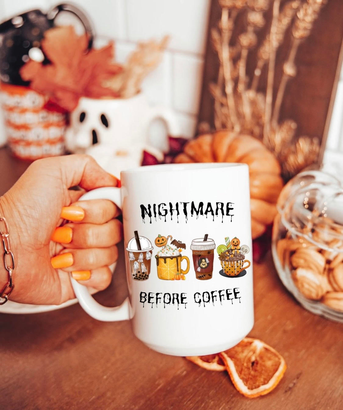 NIGHTMARE BEFORE COFFEE MUG