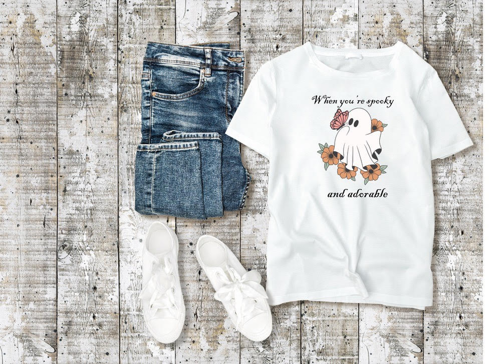 SPOOKY ADORABLE KIDS T-SHIRT