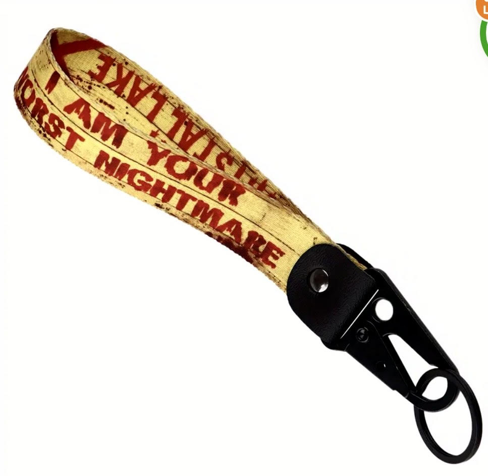 CAMP CRYSTAL LAKE WRISTLET FOR KEYS